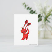 Aisha Red Briefkaart (Staand voorkant)