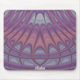 AISHA ~ Roze Lavender en Paarse Design Muismat