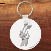 Aisha Silver Sleutelhanger (Voorkant)