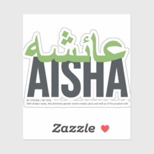 Aisha Sticker