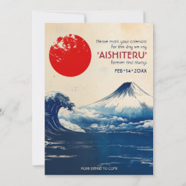 AISHITERU - Japanse harmonie met Fuji Save The Date