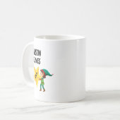 Aisinelvesbelt  koffiemok (Voorkant links)