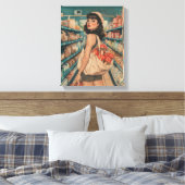 Aisle of Curiosities Canvas Afdruk (Insitu (Slaapkamer))