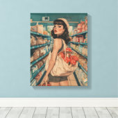 Aisle of Curiosities Canvas Afdruk (Insitu (Houten vloer))