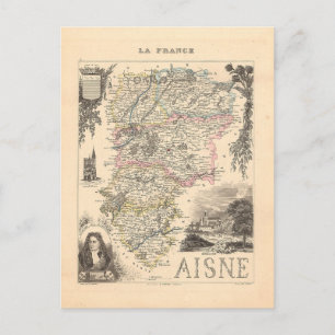 Aisne Department Frankrijk Alexandre Vuillemin Kaa Briefkaart