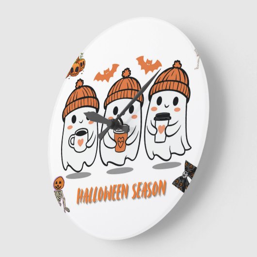 aison Halloween – fantômes café mignons Grote Klok (Hoek)