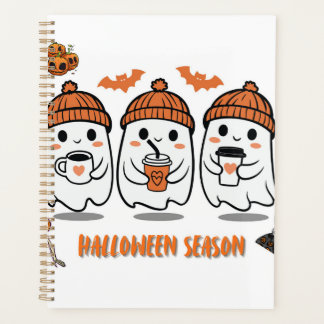 aison Halloween – fantômes café mignons Planner