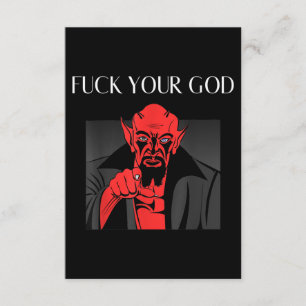 Aist Goat Satan Baphomet GIft Informatiekaartje