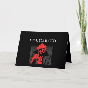 Aist Goat Satan Baphomet GIft Kaart
