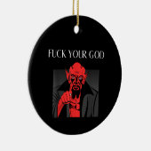 Aist Goat Satan Baphomet GIft Keramisch Ornament (Rechts)