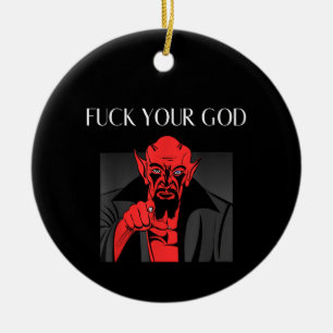 Aist Goat Satan Baphomet GIft Keramisch Ornament