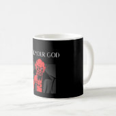Aist Goat Satan Baphomet GIft Koffiemok (Voorkant rechts)