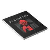 Aist Goat Satan Baphomet GIft Notitieblok (Schuin)