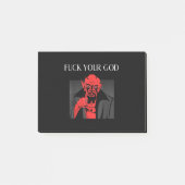 Aist Goat Satan Baphomet GIft Post-it® Notes (Voorkant)