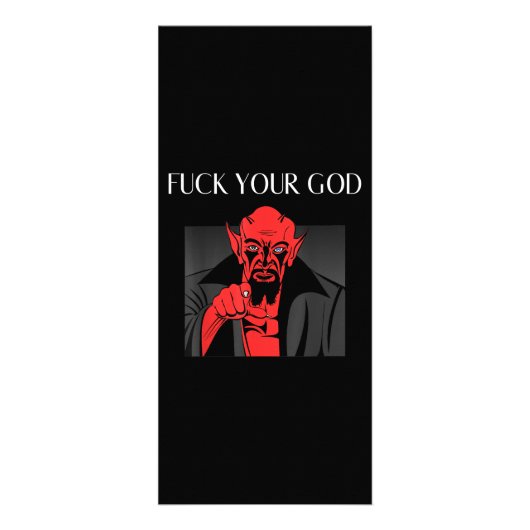 Aist Goat Satan Baphomet GIft Reclamekaart (Voorkant)