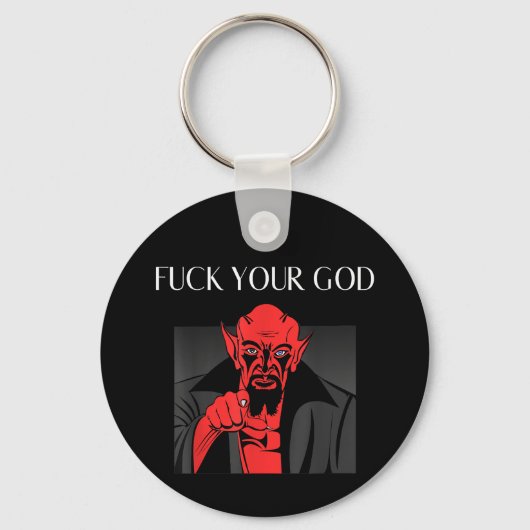 Aist Goat Satan Baphomet GIft Sleutelhanger (Voorkant)