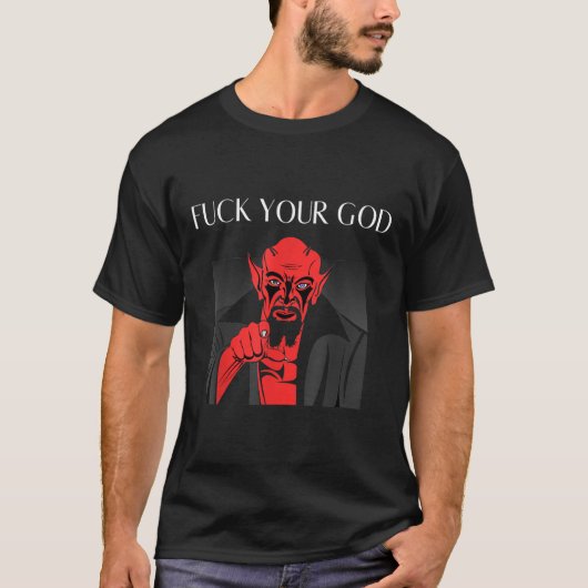 Aist Goat Satan Baphomet GIft T-shirt (Voorkant)