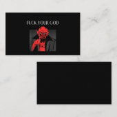 Aist Goat Satan Baphomet GIft Visitekaartje (Voorkant / Achterkant)