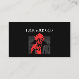 Aist Goat Satan Baphomet GIft Visitekaartje