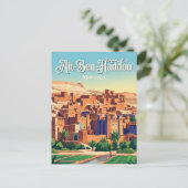 Aït-Ben-Haddou Marokko Briefkaart (Staand voorkant)