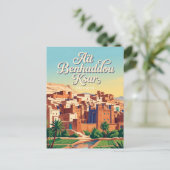 Aït Benhaddou Marokko Briefkaart (Staand voorkant)