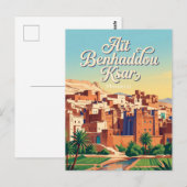 Aït Benhaddou Marokko Briefkaart (Voorkant / Achterkant)