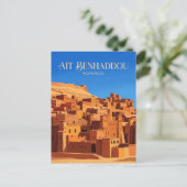 Aït Benhaddou Marokko Briefkaart (Staand voorkant)