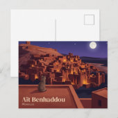Aït Benhaddou Marokko Briefkaart (Voorkant / Achterkant)