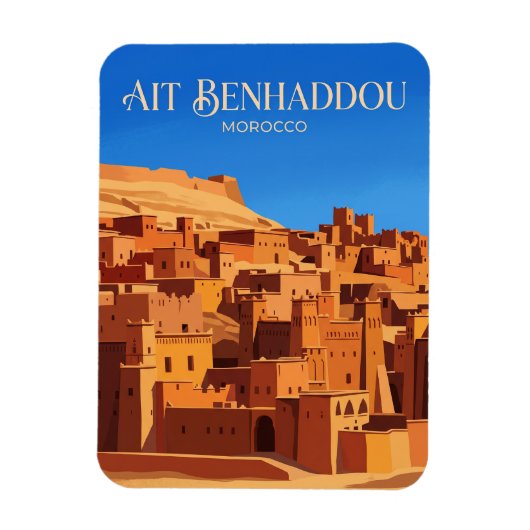 Aït Benhaddou Marokko Magneet (Verticaal)