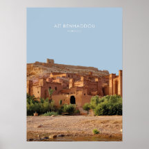 Ait Benhaddou, Marokko Travel Artwork