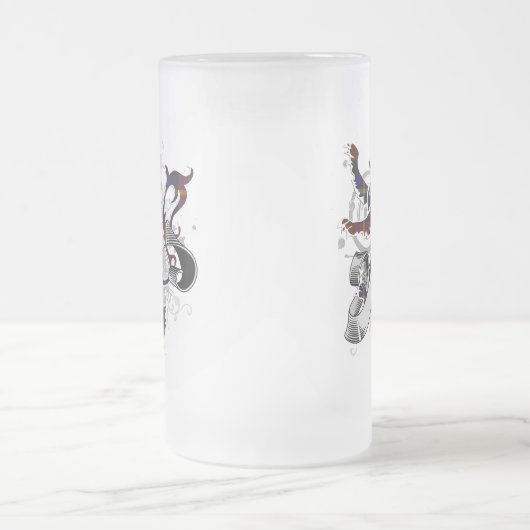 Aitken Tartan Lion Matglas Bierpul (Center)