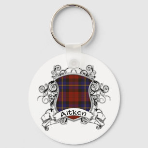 Aitken Tartan Shield Sleutelhanger