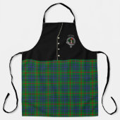 Aiton Clan Badge & Tartan Kilt Schort (Voorkant)