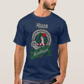 Aiton Clan Badge & Tartan T-Shirt (Voorkant)