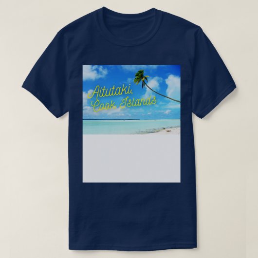 Aitutaki Cookeeilanden T-shirt (Design voorkant)