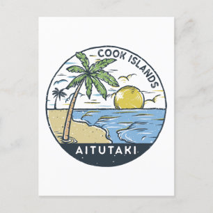 Aitutaki Cookeilanden  Briefkaart