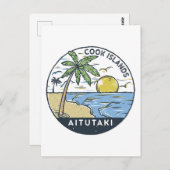 Aitutaki Cookeilanden  Briefkaart (Voorkant / Achterkant)