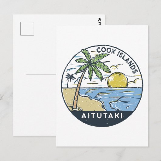 Aitutaki Cookeilanden  Briefkaart (Voorkant / Achterkant)