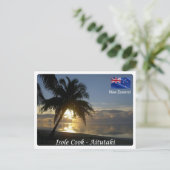 Aitutaki - Isole Cook - Nieuw-Zeeland - Briefkaart (Staand voorkant)