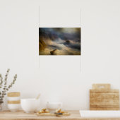 Aivazovsky - Boats in Storm Poster (Keuken)