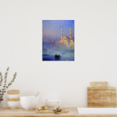 Aivazovsky - Constantinopel Moskee Poster (Keuken)