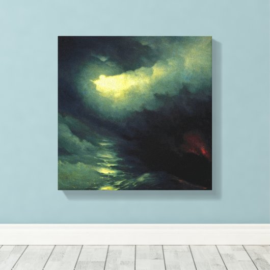 Aivazovsky - De schepping van de wereld Canvas Afdruk (Insitu (Houten vloer))