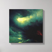 Aivazovsky - De schepping van de wereld Canvas Afdruk (Voorkant)