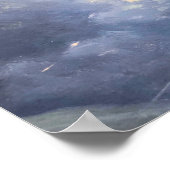 Aivazovsky - Fragment Oblaka i Molnii Poster (Hoek)