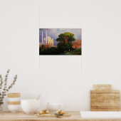 Aivazovsky - Gezicht op Constantinopel Poster (Keuken)