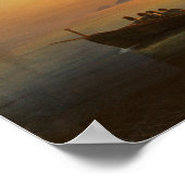 Aivazovsky - Golf van Napels Poster (Hoek)