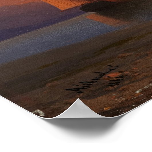 Aivazovsky - Meer Poster (Hoek)