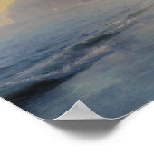 Aivazovsky - Pushkin op de kust Poster (Hoek)