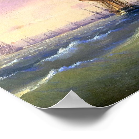 Aivazovsky - Reval 1845 Poster (Hoek)