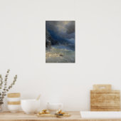 Aivazovsky - Storm 1899 Poster (Keuken)